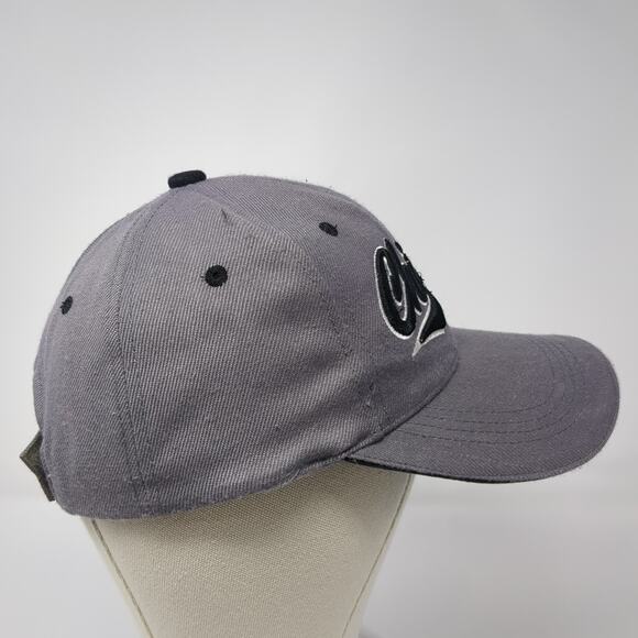Chicago Strapback Baseball Cap Gray One Size Adjustable Embroidered Lightweight - Picture 5 of 9